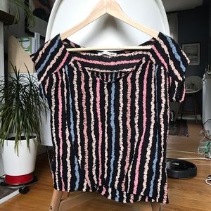 Patterned Short Length T